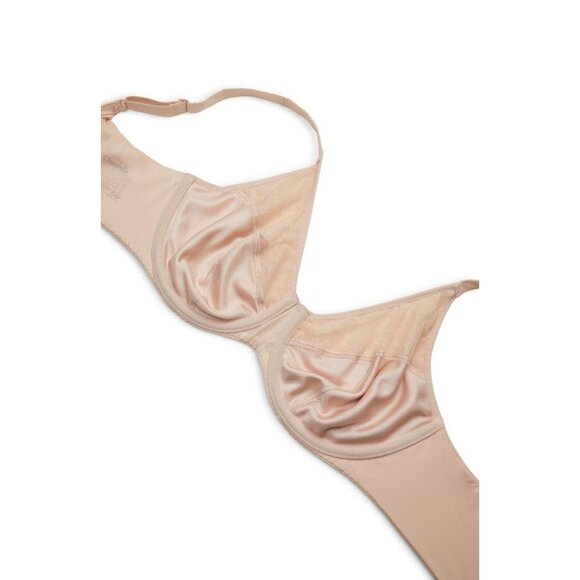 🆕 CHANTELLE Norah Underwire Non-Padded Bra 34DD Nude Blush Beige #13F1 - Picture 6 of 12